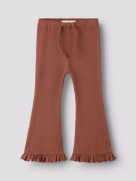 Lil'Atelier - Thoro Bootcut Pants - Mahogany