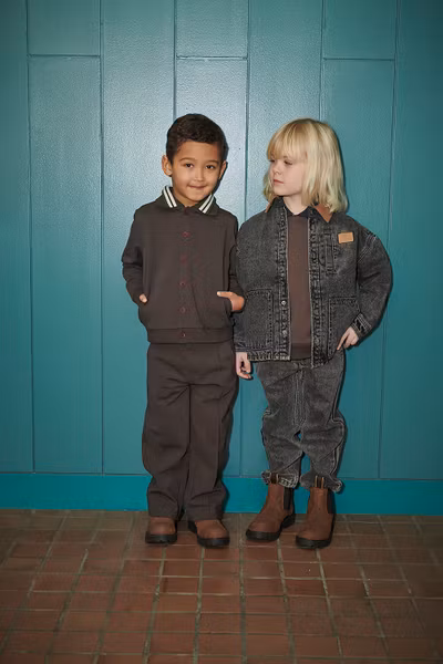 Copenhagen Colors - Super Stretchy Cardigan - Dark Brown