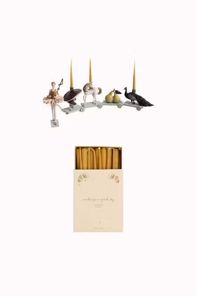 Konges Sløjd - Presentkit Birthday Train Ballerina & Candles
