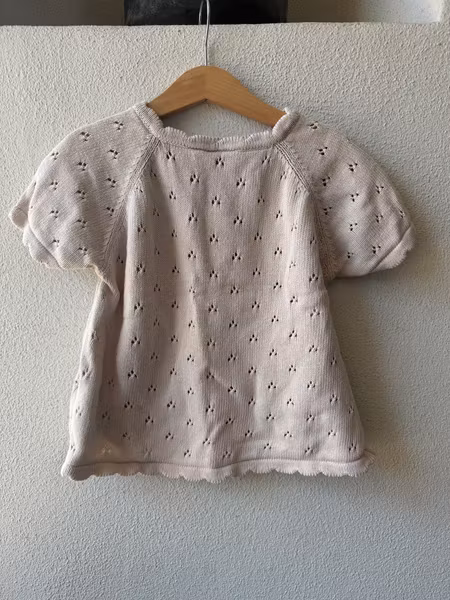PreLoved Lil'Atelier - Knit Cardigan - Dove Pink
