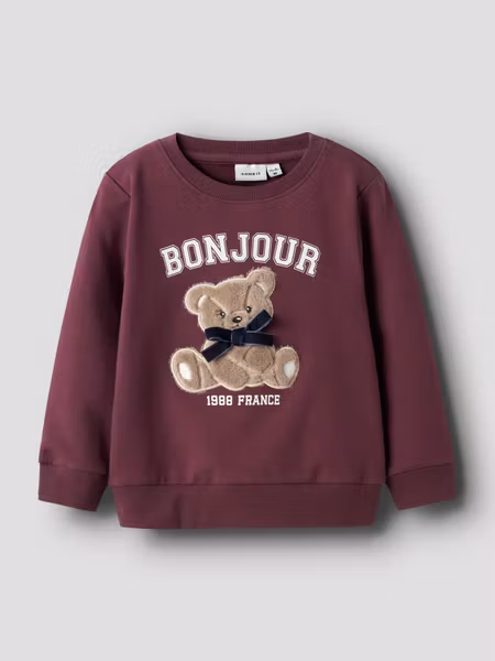 PreLoved Name it - Rear Sweatshirt - Burgundy