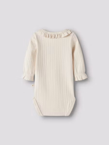 Lil'Atelier - Onela LS Slim Baby Body - Turtledove