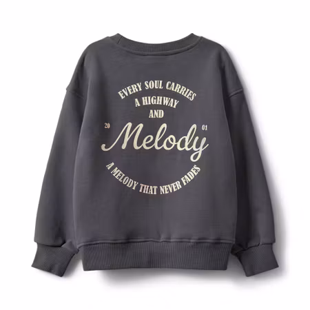 Sofie Schnoor - ElisKB Kids Sweatshirt - Dark Grey