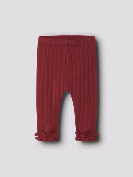 Lil'Atelier - River Slim Baby Leggings - Biking Red
