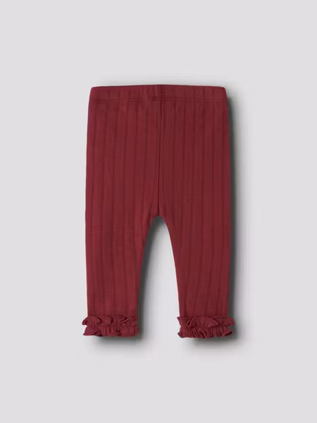 Lil'Atelier - River Slim Baby Leggings - Biking Red