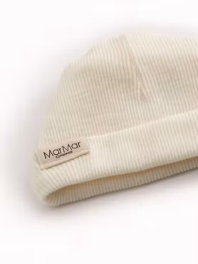 MarMar Copenhagen - Newborn Aiko Wool Mössa - Natural