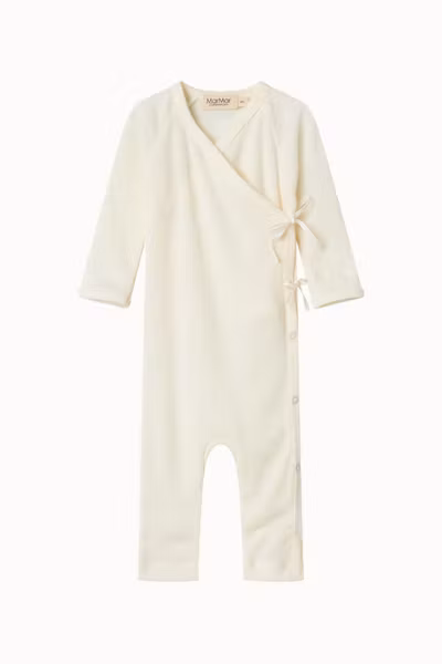 MarMar Copenhagen - Newborn Rula Wool Onesie - Natural
