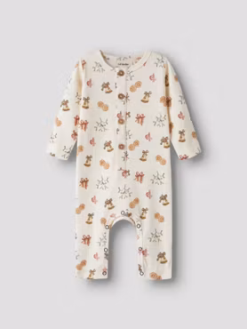 Lil'Atelier - Layo Baby Nightsuit - Old Christmas