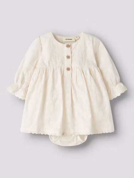 Lil'Atelier - Renna LS Body Dress - Turtledove