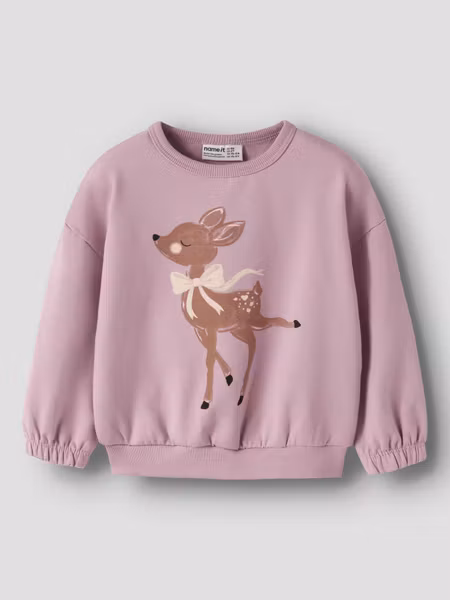 Name it - Ryfie LS Sweatshirt - Mauve Shadows