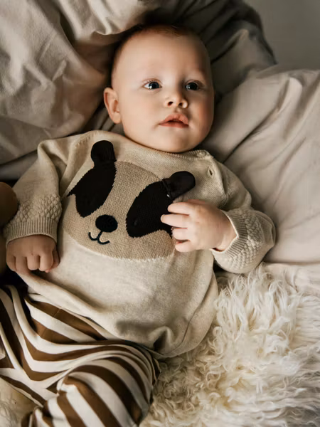 Name it - Rafan Baby Sweatpants - Sepia