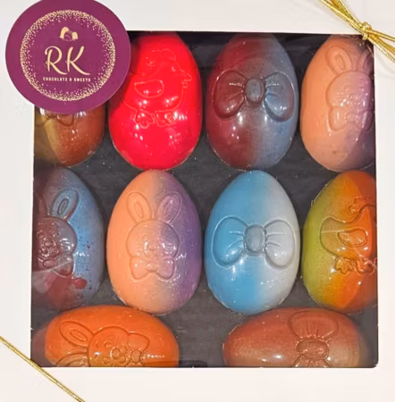 Chokladägg box 10 stycken