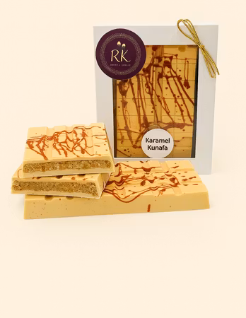 Karamel kunafa bar