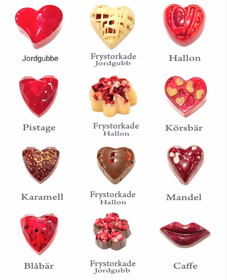 Praliner All Hjärtans