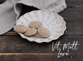 Set om 4 st assiett/ fat Blomma 17 cm Milla Kavlat (Flera färger)