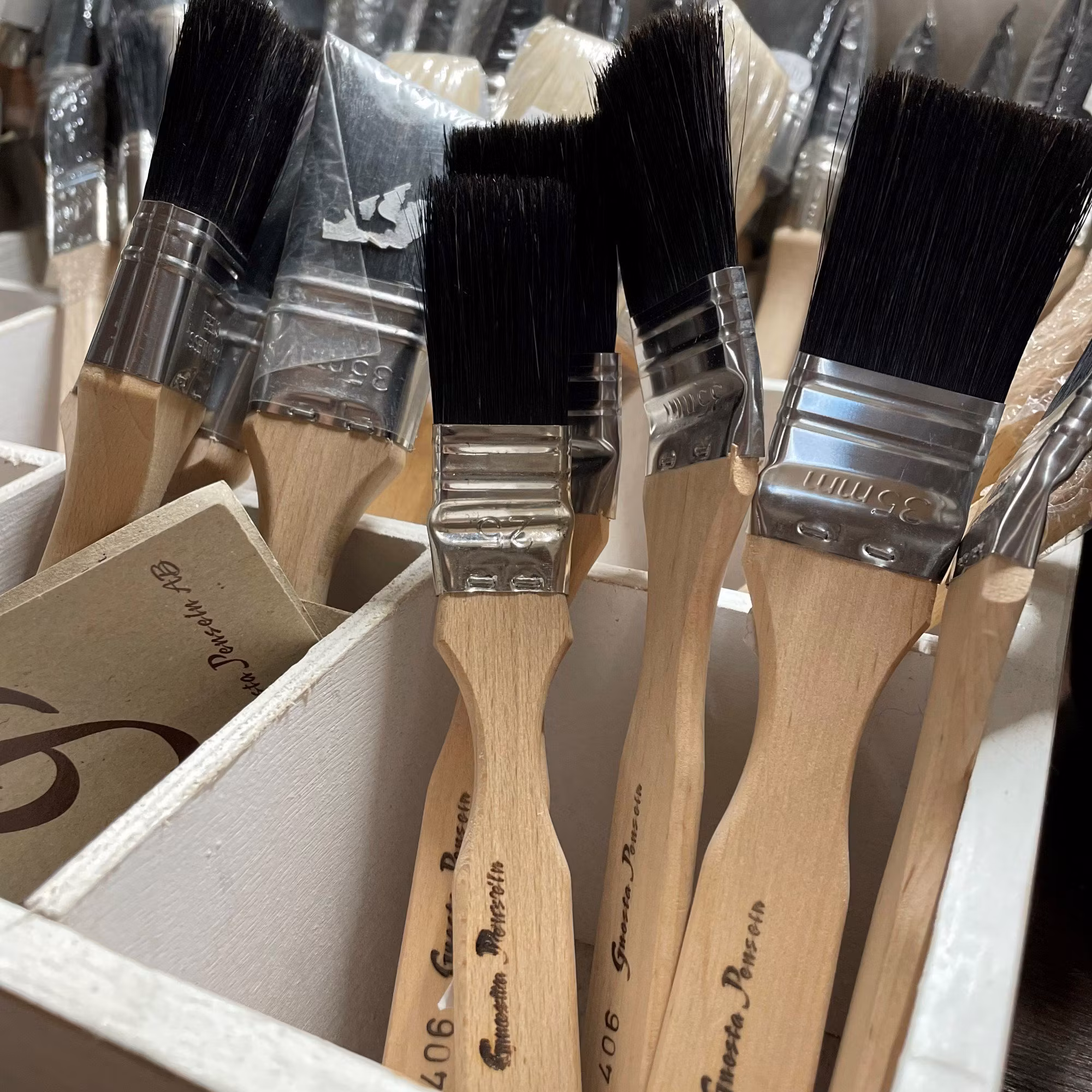 Måla med linoljefärg - allatidersskebo