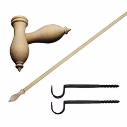 Gysinge Gardinstång Nästgårds, komplett