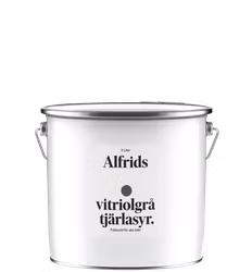 Alfrids Tjärlasyr Vitrolgrå