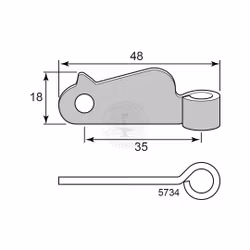 Handvarpa 5734 Handsmidd