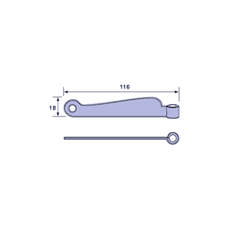 Stormhaspe 5735 Handsmidd