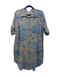 Just Skjorta Grön/Blå