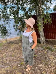 Findus Hängselbyxa Grön