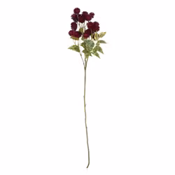 Konstblomma tistel mörklila 71 cm