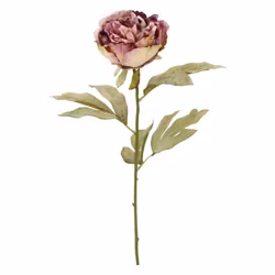 Konstblomma pion ljuslila 71 cm