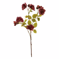 Konstblomma kvistros vinröd 69 cm