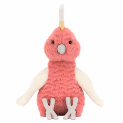 Rosa fågel Squawkatoo Jellycat