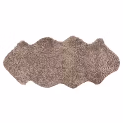 Fårskinn Nougat 1½-skinn