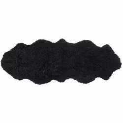 Fårskinn Svart 2-skinn