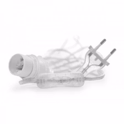 Kabel/Elupphäng 5m transparent med brytare