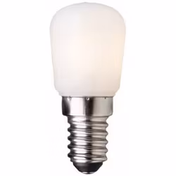LED-lampa E14 2W frostad varmvit