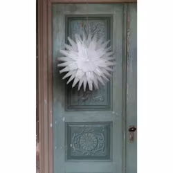 Watt & Veke Adventsstjärna Snöblomma 44 cm