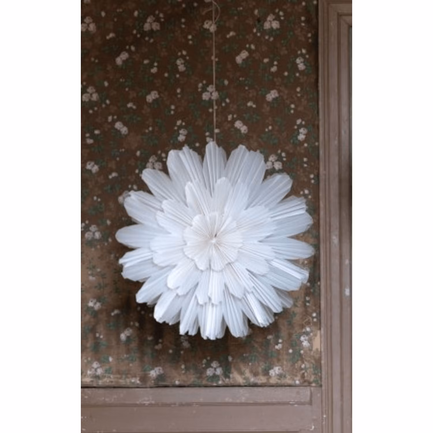 Watt & Veke Adventsstjärna Snöblomma vit 68 cm