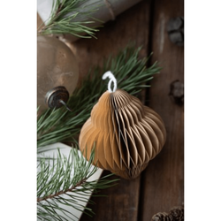 Juldekoration i papper sand 3-pack