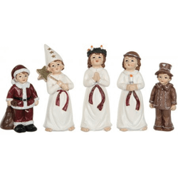 Luciatåg mini juldekoration