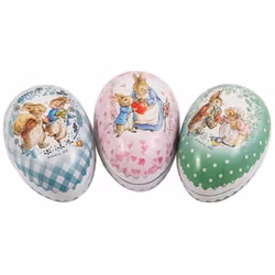 Påskägg Peter Rabbit and friends 9 cm