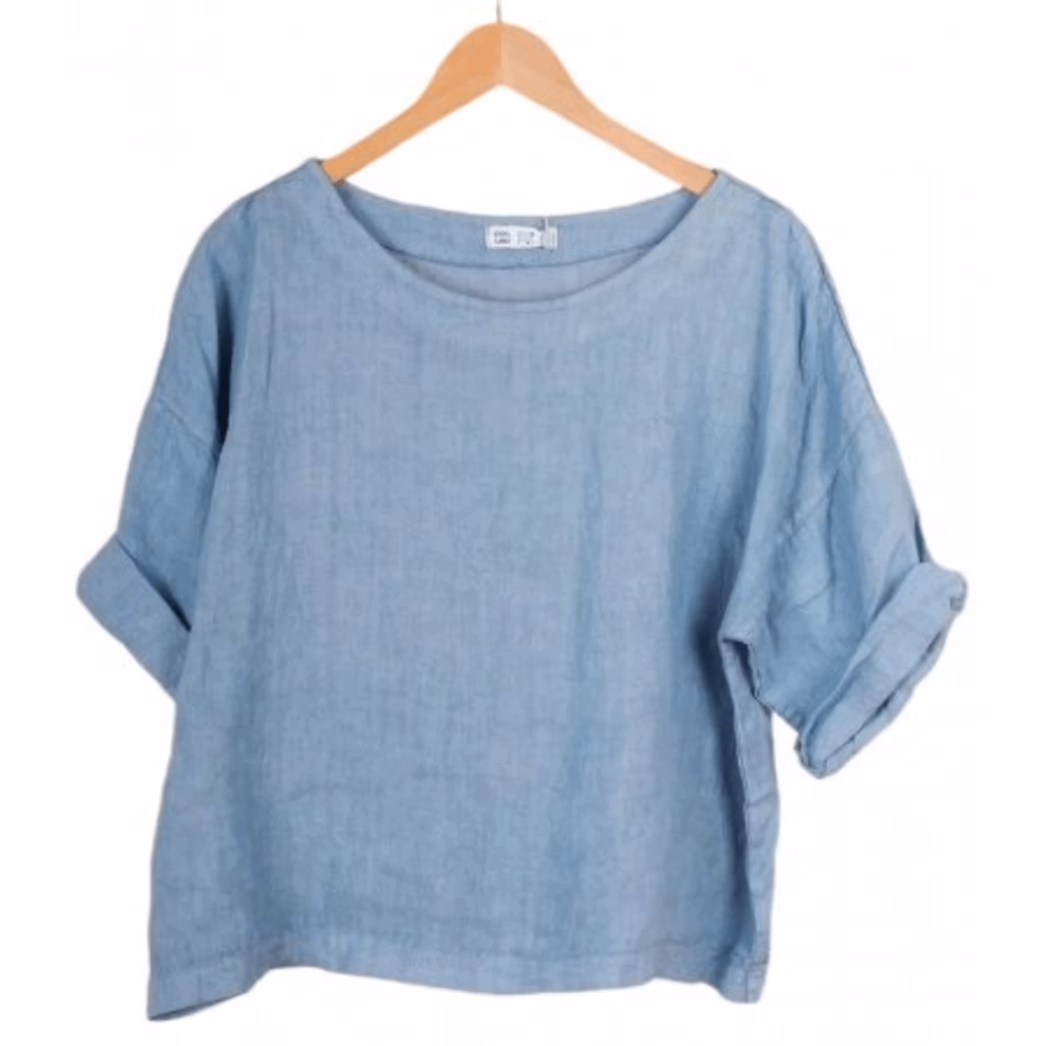 Linneblus Serena 36-42 denim chiaro