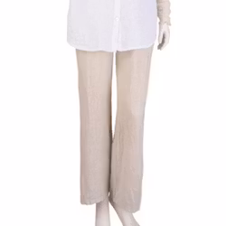 Linnebyxor Anna 36-40 beige