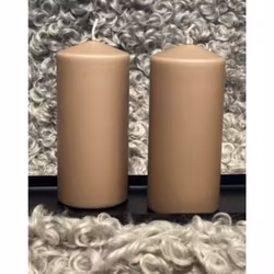 Blockljus - Stearin mullvad 15 cm