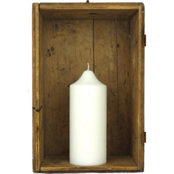 Blockljus stearin extra stora 10x24 cm