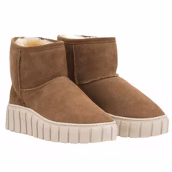 Fårskinnsboots dam Shepherd Alexa Chestnut