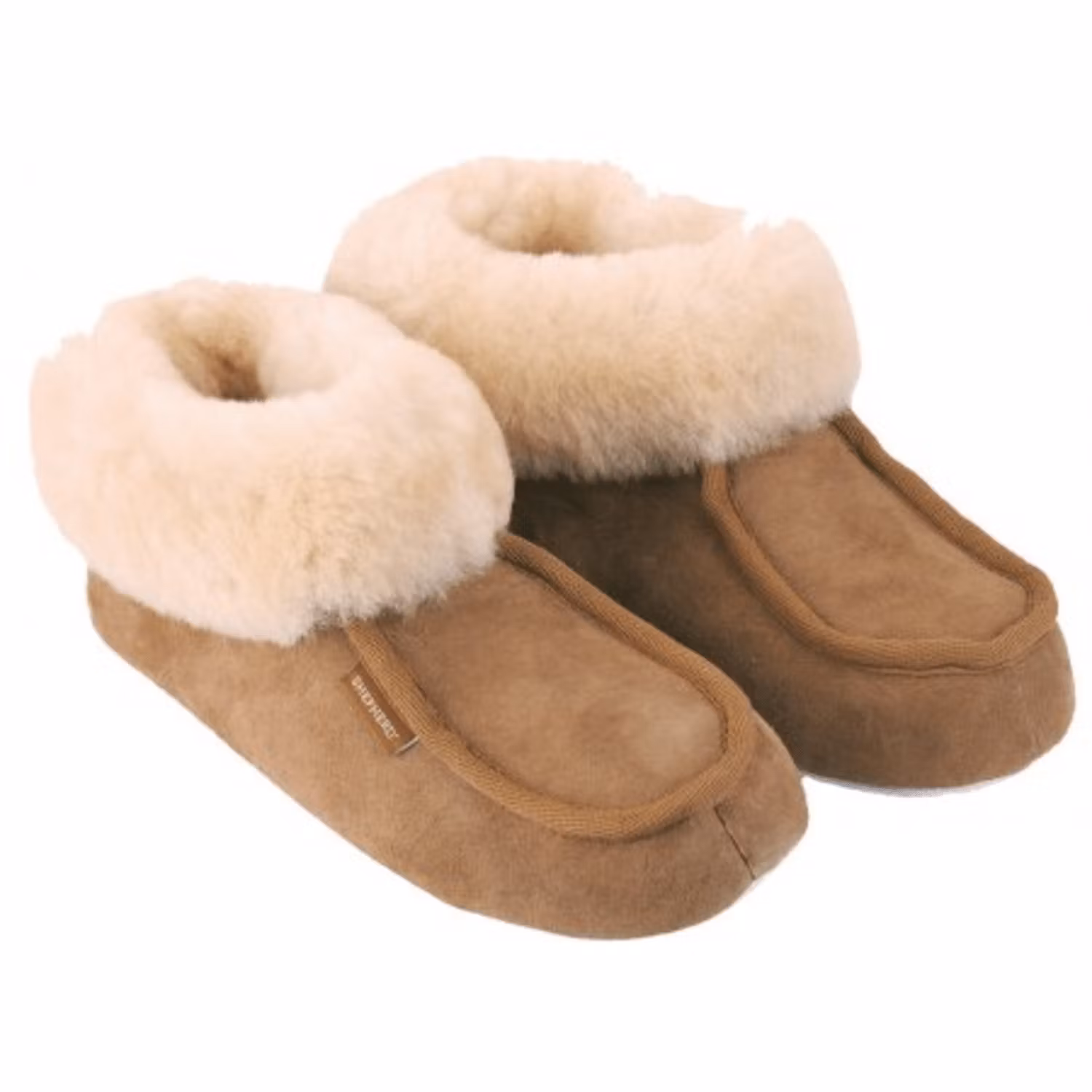 Fårskinnstofflor Dam Shepherd Moa chestnut
