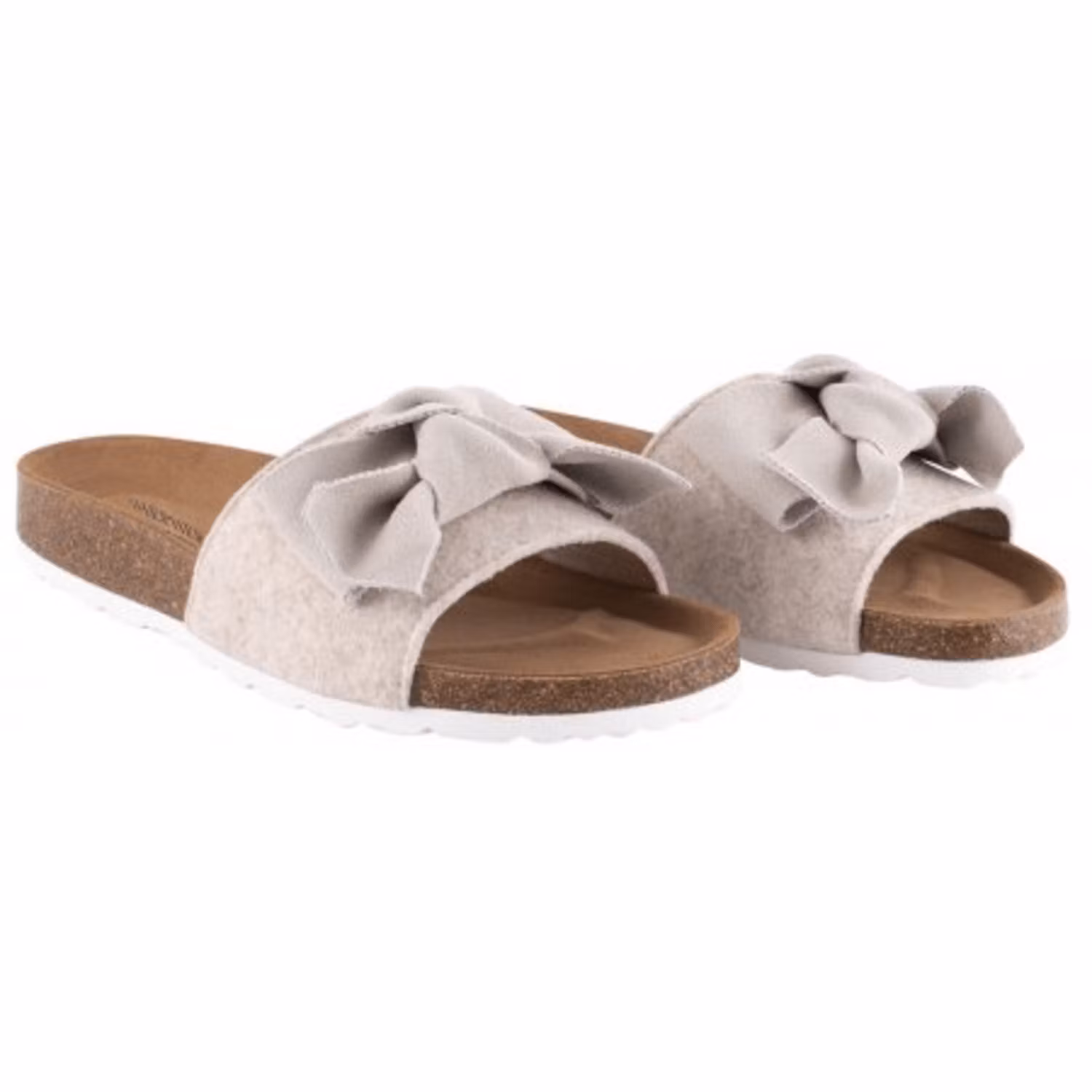 Sandal i ull/mocka dam Shepherd Silvia creme