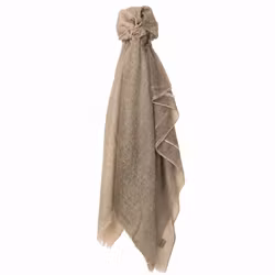 Stor kashmirsjal i 100% cashmere Sage 110x195 cm – Oats & Rice