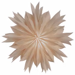 Adventsstjärna Athena beige 50 cm Watt & Veke