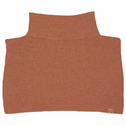 Halskrage kolabrun ullblandning Alta dam