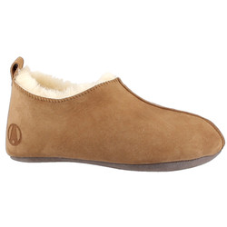 Fårskinnstofflor Barn Luton chestnut